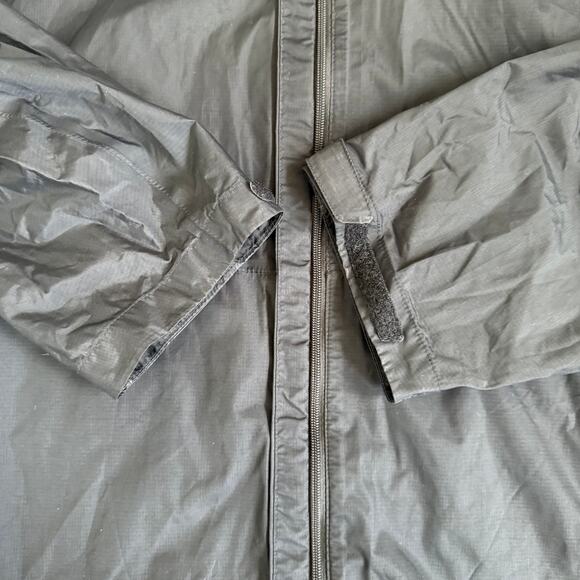 MEC Hooded Rain Jacket Mens XL Tall Black Pertex Shield Full Zip Windbreaker - Picture 3 of 6